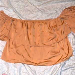 Off the shoulder blouse